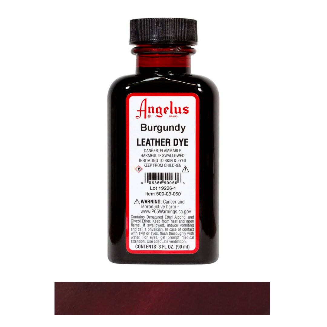 Tinte cuero Burgundy