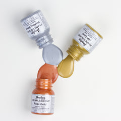 Pintura Angelus Pearlescent rose gold